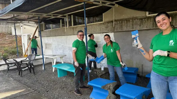 Voluntarios que transforman espacios con sentido